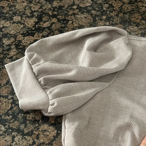 Tommy Hilfiger Herringbone Puff Sleeve Shift Dress - Picture 3 of 5